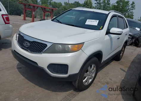 2011 Kia Sorento Lx V6 from USA, damaged, VIN 5XYKTDA29BG160107